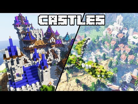 How to Build an Awesome Castle in Minecraft 1.13 : CASTLE CONTEST RESULTS