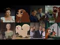 Lady And The Tramp Voice Actors Behind The Scenes Side By Side Comparison