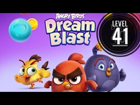 Angry Birds Dream Blast - Gameplay Walkthrough Level 41 || Not used any booster ||