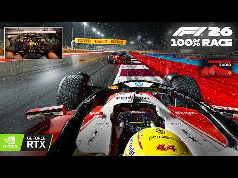 F1 26 Ultra Realistic MOD - Lewis Hamilton's Ferrari SF26 | 2026 Qatar GP 100% Race Gameplay 4K