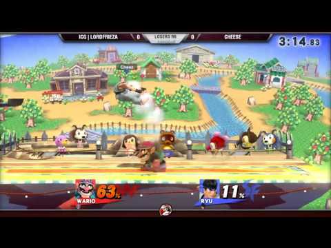 VS Weekly 6/30/16 - Losers R6 - Lord Frieza (Wario) vs. Cheese (Ryu) - Smash 4