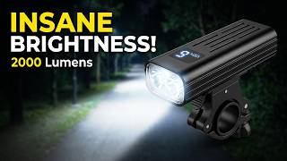 8000 Lumens on a BIKE?! This Light Changes Night Riding!