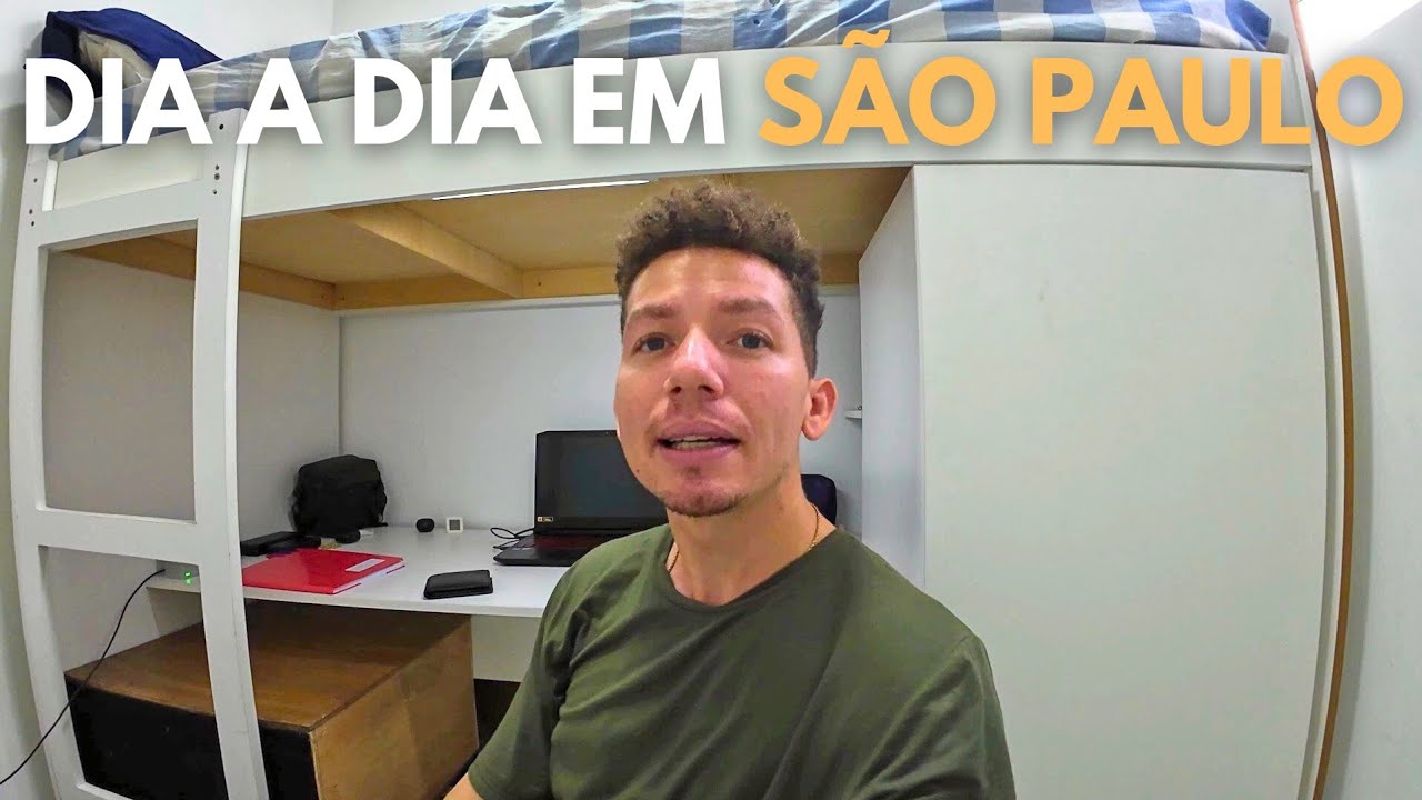 ROTINA MORANDO SOZINHO EM SÃO PAULO EM UM APTO MINÚSCULO