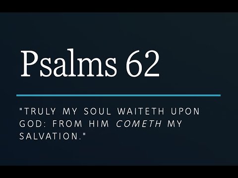 Psalms 62