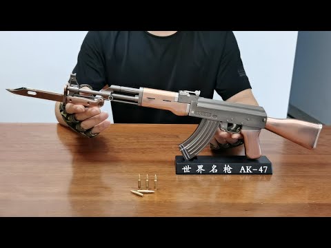 Mini AK47 Toy Gun with Bullets Unboxing 2022