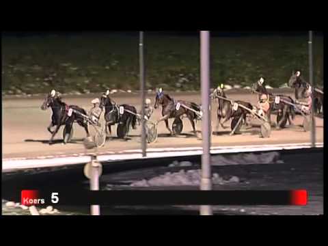 Victoria Park Wolvega 7-12-2012 Koers 5 ONLY YOU DE GINAI - A. BAKKER (Trotteur Golden Challenge)