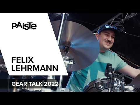 Gear Talk 🎙🥁 (GER): Felix Lehrmann about his Paiste Cymbals setup on tour 2022 with Sarah Connor