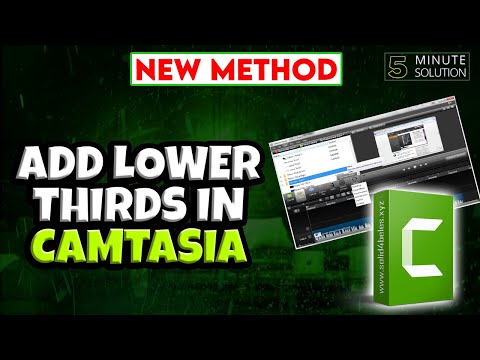 How to Open Zipped Project on Camtasia 2024