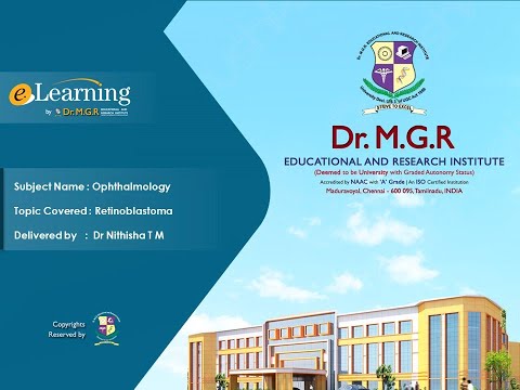 Retinoblastoma  | Ophthalmology |  Dr Nithisha T M