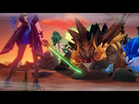 I Fought EVERY SINGLE BOSS with Keqing...