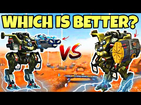 🔥CRYO VS ORKAN WEAPON COMPARISON || WAR ROBOTS ||
