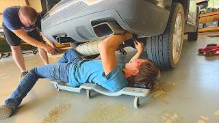 How to replace a Fuel pump 2016 GMC Terrain.  Code P0455-00,P2635-00