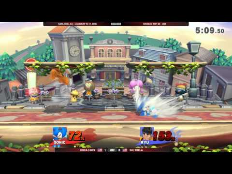 GENESIS 3 - Circa|6WX (Sonic) vs SU|Trela (Ryu) - Wii U Singles Top32 LR2