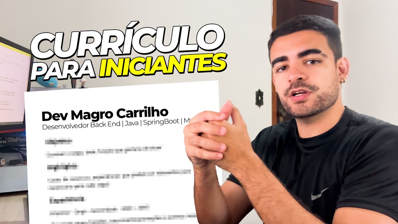 O currículo PERFEITO para ESTAGIÁRIO/JÚNIOR em programação (Passo a passo)