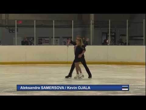Aleksandra Samersova/Kevin Ojala Kontrollvõistlus 2020 RD