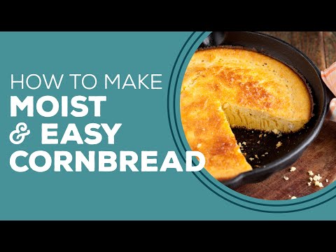 Blast from the Past: Moist & Easy Cornbread Recipe | How to Make Cornbread From Scratch