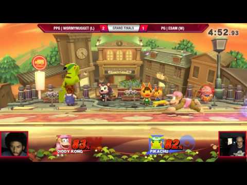 VS Weekly 6/29/17 - Grand Finals - WormyNugget (Diddy) vs Esam (Pikachu) - Smash 4