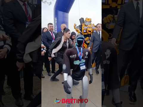 Bartın Bilim Festivalinde Dans Eden Robot ilgi gördü 🤖