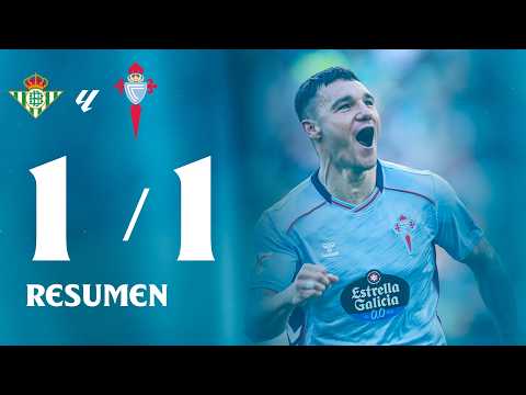 레알베티스 VS 셀타비고 1:1 프리메라리가 스포츠하이라이트