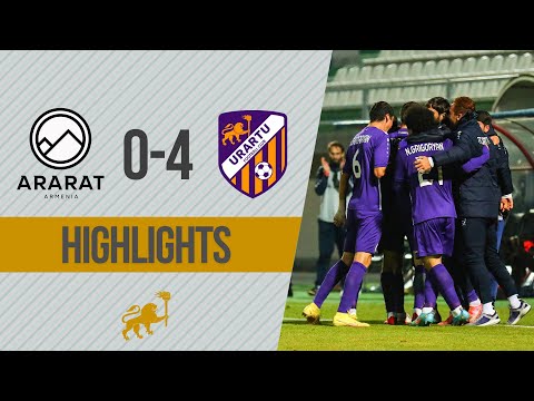 Armenian Cup, 1/4 final. FC Ararat-Armenia  - Urartu FC 0-4. Full Highlights