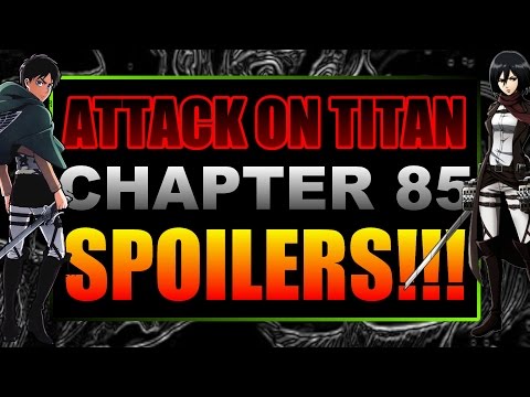 (Attack on Titan) Chapter 85 SPOILERS: REACTION!!! | DarkLogic |
