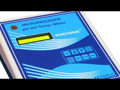 Benchtop Systonic pH Meter-906 Different Types of pH Meters