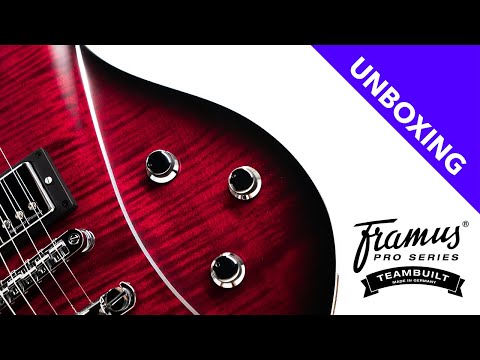 The Guitar Master | Framus Teambuilt Panthera II Supreme | Unboxing Lagoon Blue Burst & Burgundy Red