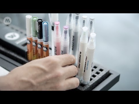 MOLOTOW™ Product Sessions #45 - AQUA TWIN, BLENDER PRO & BLACKLINER