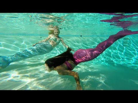 Women Become Mermaids For The Day