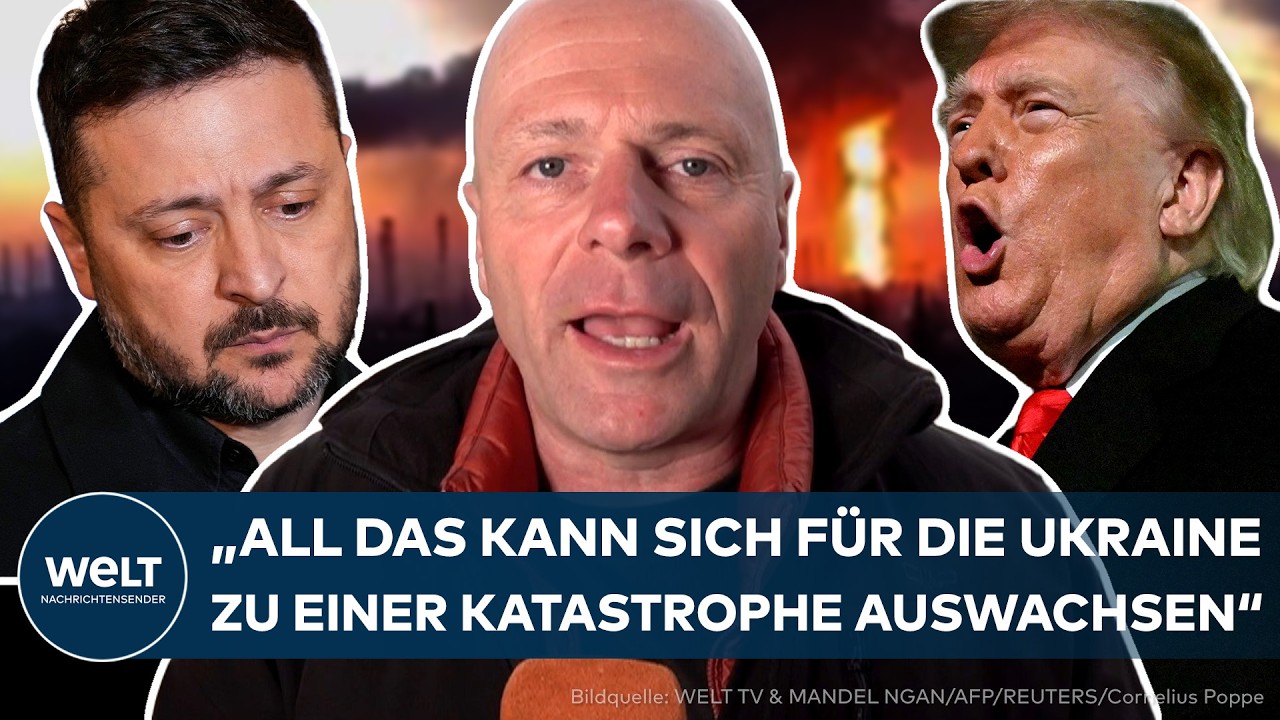 UKRAINE-KRIEG: Trump beleidigt! "Wenn das schief geht..." Jetzt muss Selenskyj Süßholz raspeln