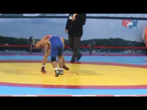 2011 Worlds Freestyle 84kg - Armands Zvirbulis (LAT) vs. Nate Ackerman (GBR)