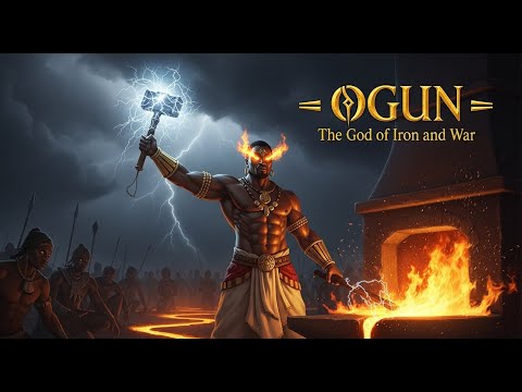 OGUN ⚔️ The God of Iron and War | The African Legend Who Forged Destiny