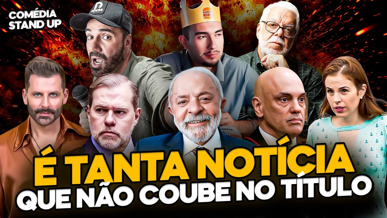 É TANTA NOTÍCIA QUE NÃO COUBE NO TÍTULO - COMÉDIA STAND UP DIOGO PORTUGAL