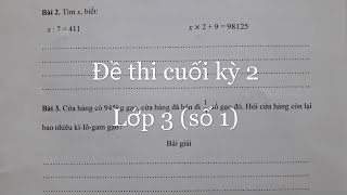 Nội Dung Chương Trình Toán Lớp 3 Hiện Hành || Thptlequydontranyenyenbai.edu.vn Math