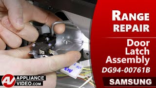 Stove Will Not Lock For Self Clean - Door Latch Assembly Repair and Diagnostic