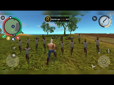 Rope Hero Vice Town street war with the corrupt police | Android GamePlay @elliotNaxeex