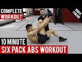 10 Min SIX PACK ABS Workout for Beginners! BBRT #80 (Hindi / Punjabi)