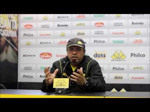 Entrevista coletiva com o técnico do Criciúma Vadão - 06 08 2013