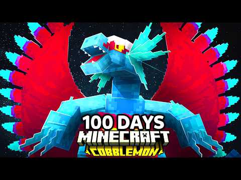 I Spent 100 Days as PARADOX TRAINER Pokémon Minecraft VS. my Rival! (Duos Cobblemon)