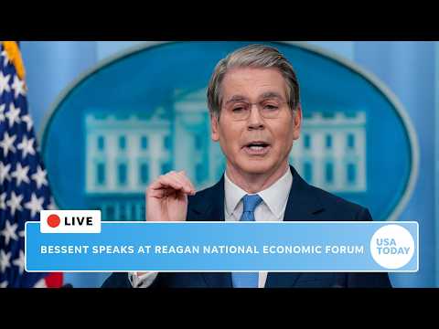 Live: Scott Bessent to speak on Trump accounts at Reagan National Economic Forum in California