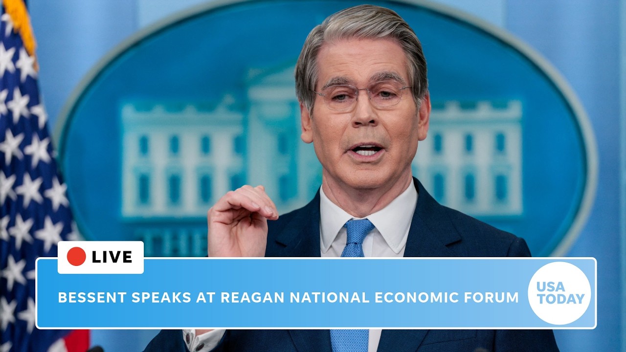 Live: Scott Bessent to speak on Trump accounts at Reagan National Economic Forum in California