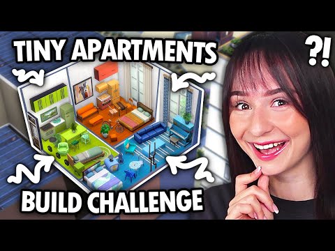 Can I fit 3 APARTMENTS into ONE build challenge in The Sims 4?