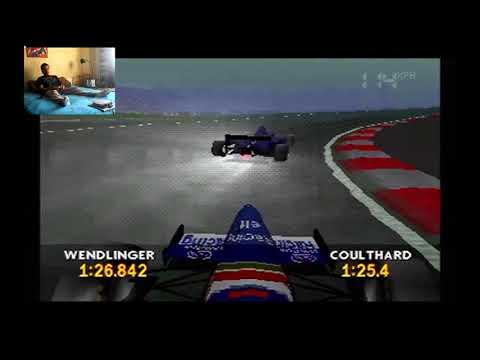 Formula 1 Psygnosis Hard R2 Argentine Grand Prix Full Race 100% on PlayStation