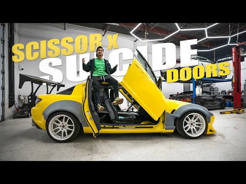 HOW HARD IS IT TO INSTALL SCISSOR DOORS ON A CAR?