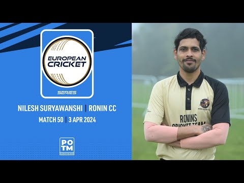 POTM Match 50: N.Suryawanshi - PRE vs RON | Highlights | ECS Portugal, 2024 | 3 Apr 2024 | ECS24.195
