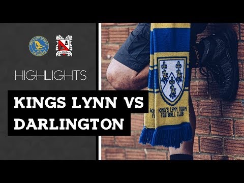 Kings Lynn Town 2-0 Darlington - Vanarama National League North - 2019/20