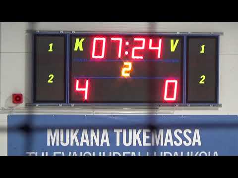 HPK05 D1 AAA harjoitusottelu 20181216 SaiPa Jusut - HPK Oranssit, 2. erä