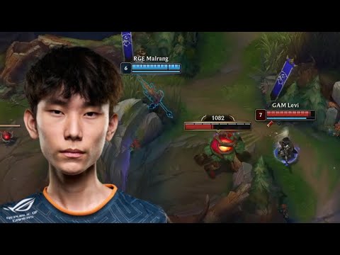 Malrang has the biggest balls at Worlds 2022