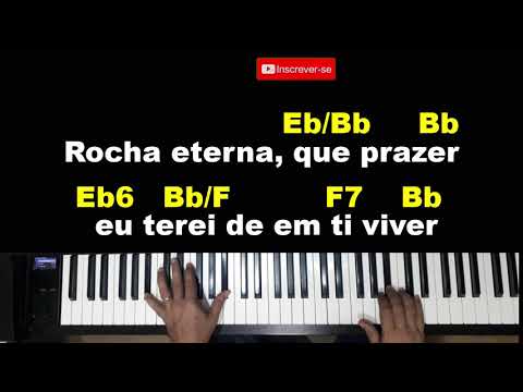 (307 HCC) ROCHA ETERNA - Com letra, cifra e introdução (100 BPM 3/4)