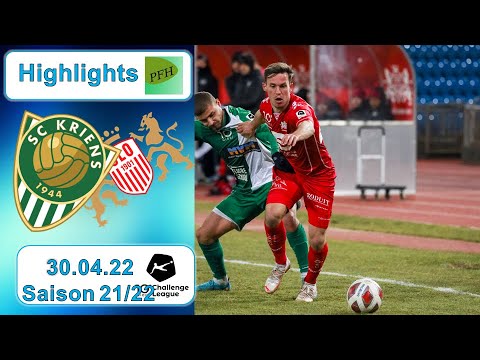Highlights: SC Kriens vs FC Stade - Lausanne - Ouchy (30.04.22)
